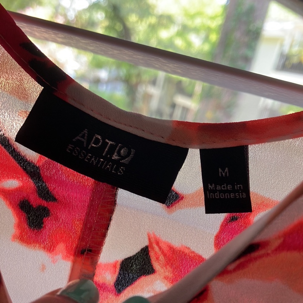 Apt. 9 Patterned Tank - Picture 4 of 8
